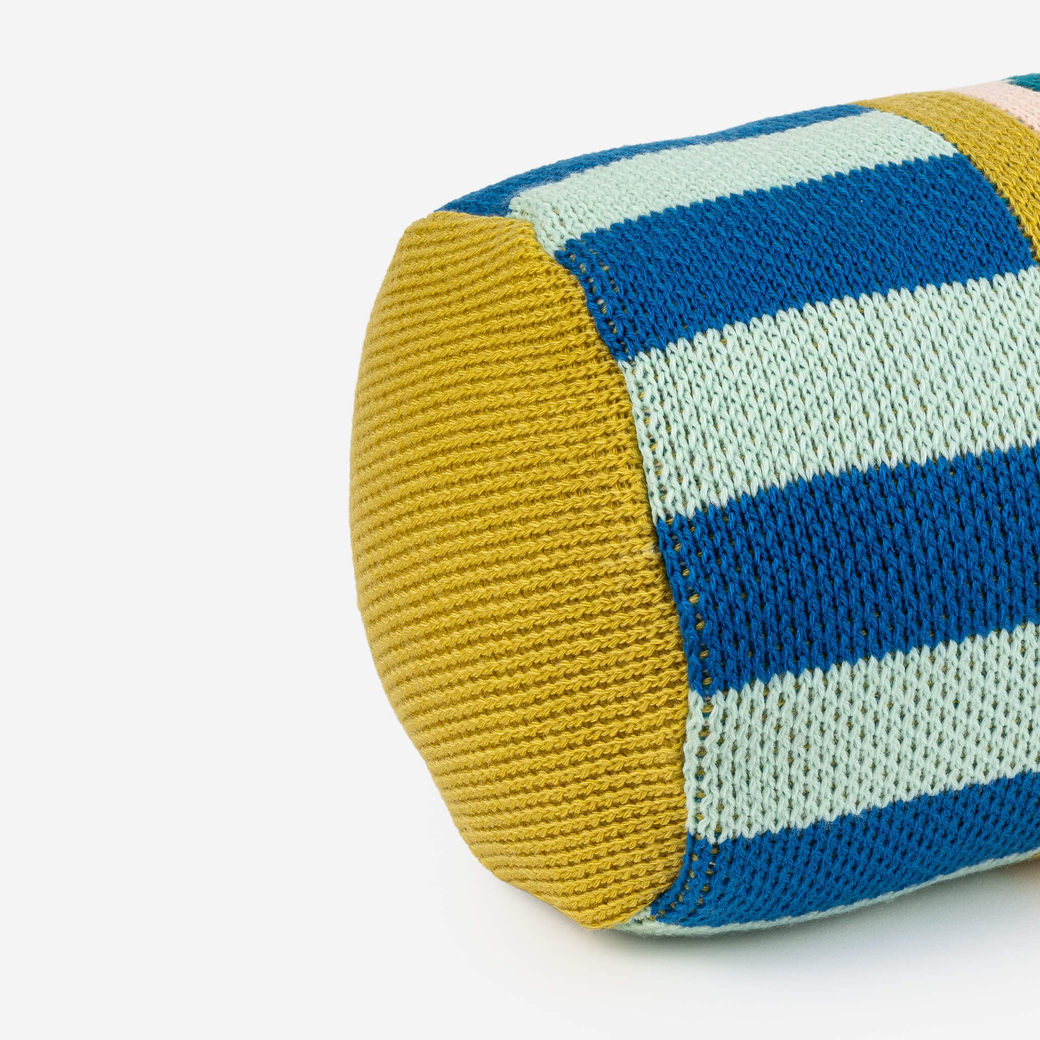 Stripe Dot Bolster Pillow
