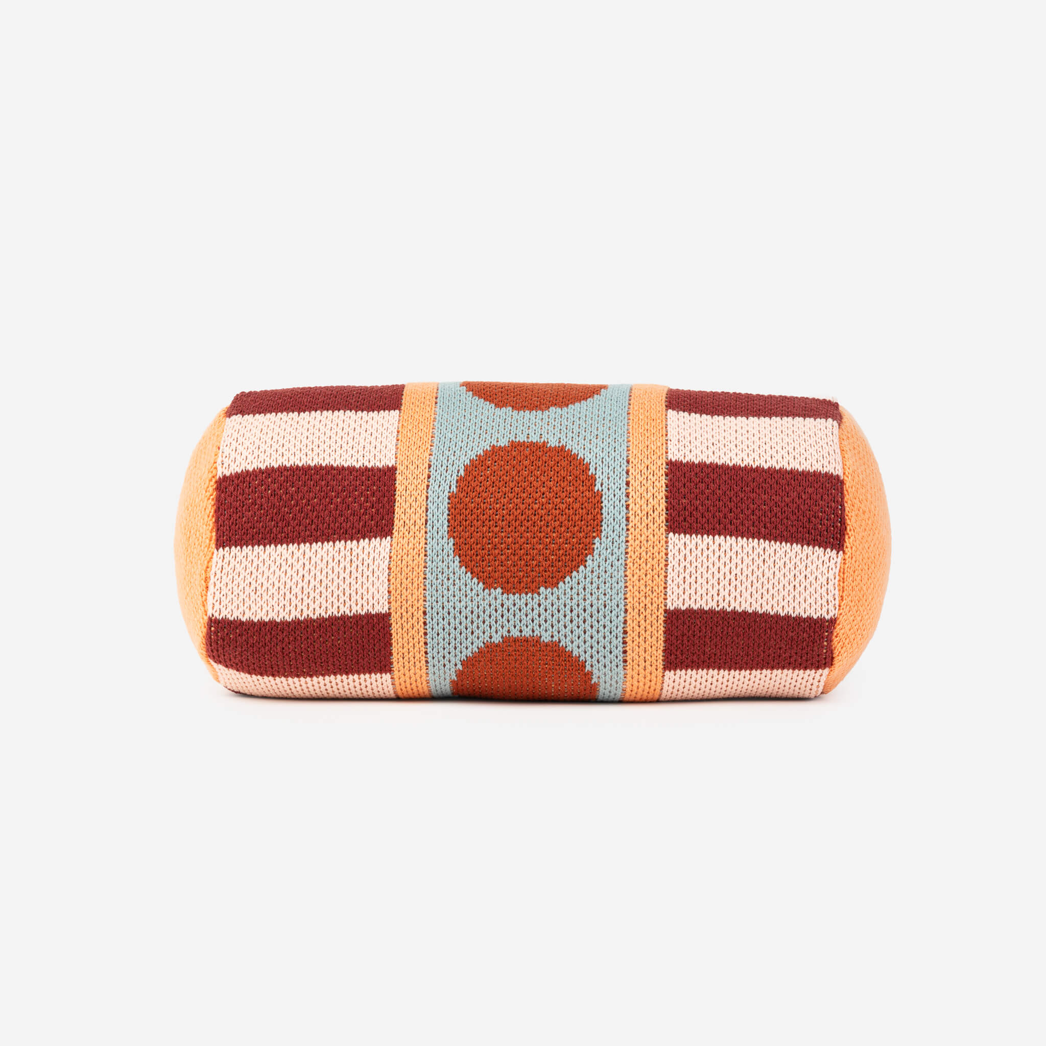 Stripe Dot Bolster Pillow