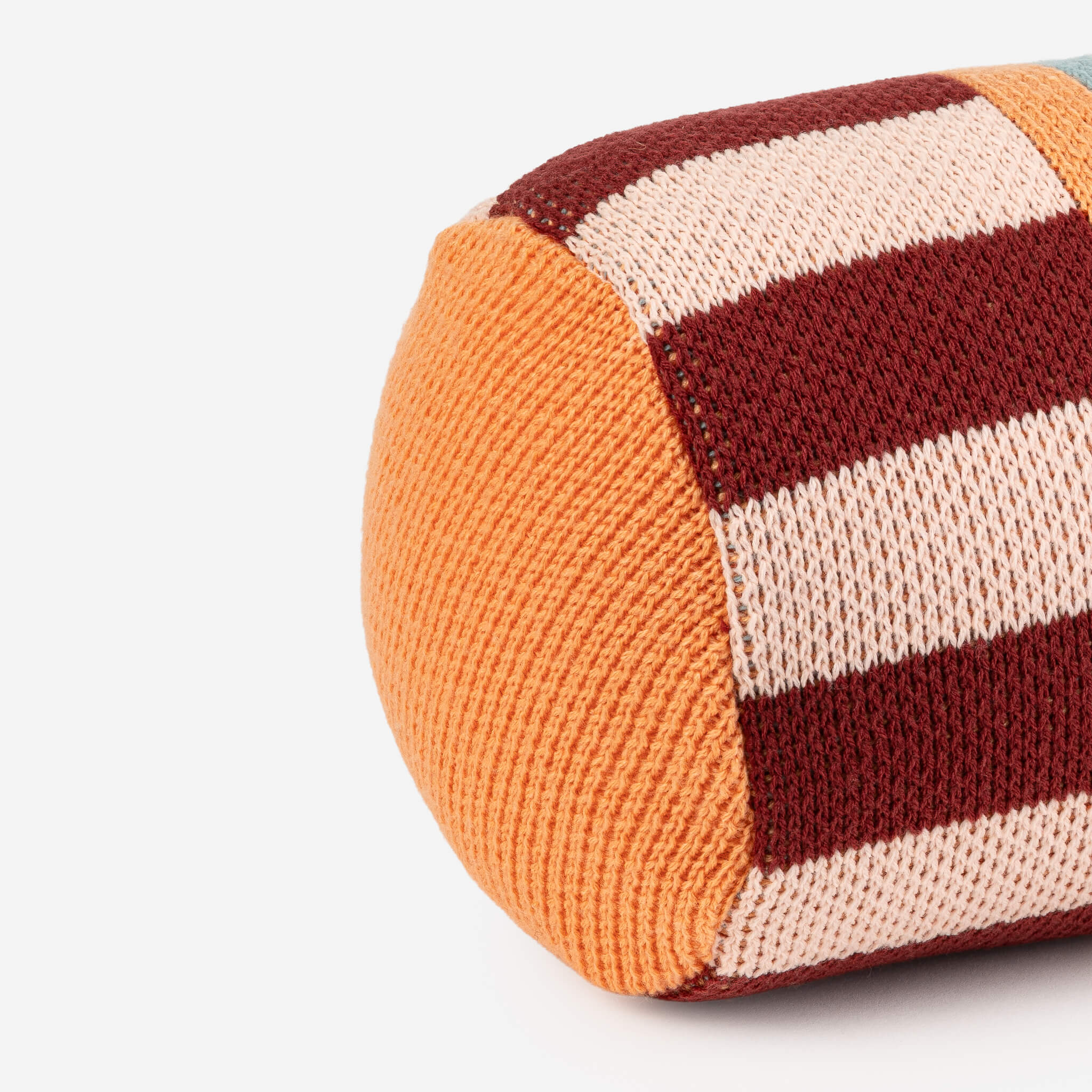 Stripe Dot Bolster Pillow