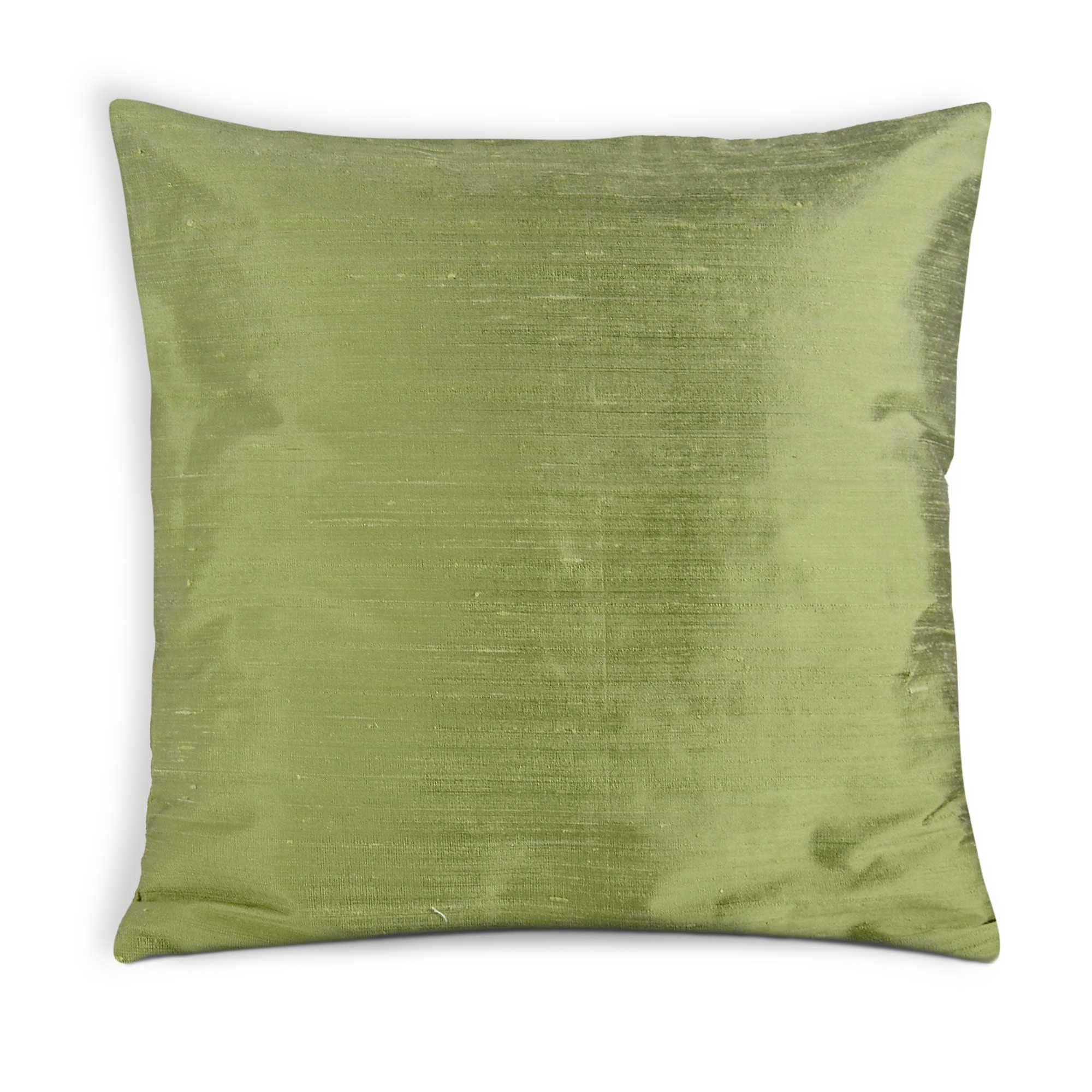 Pure Silk Pillow Cover in Pistachio