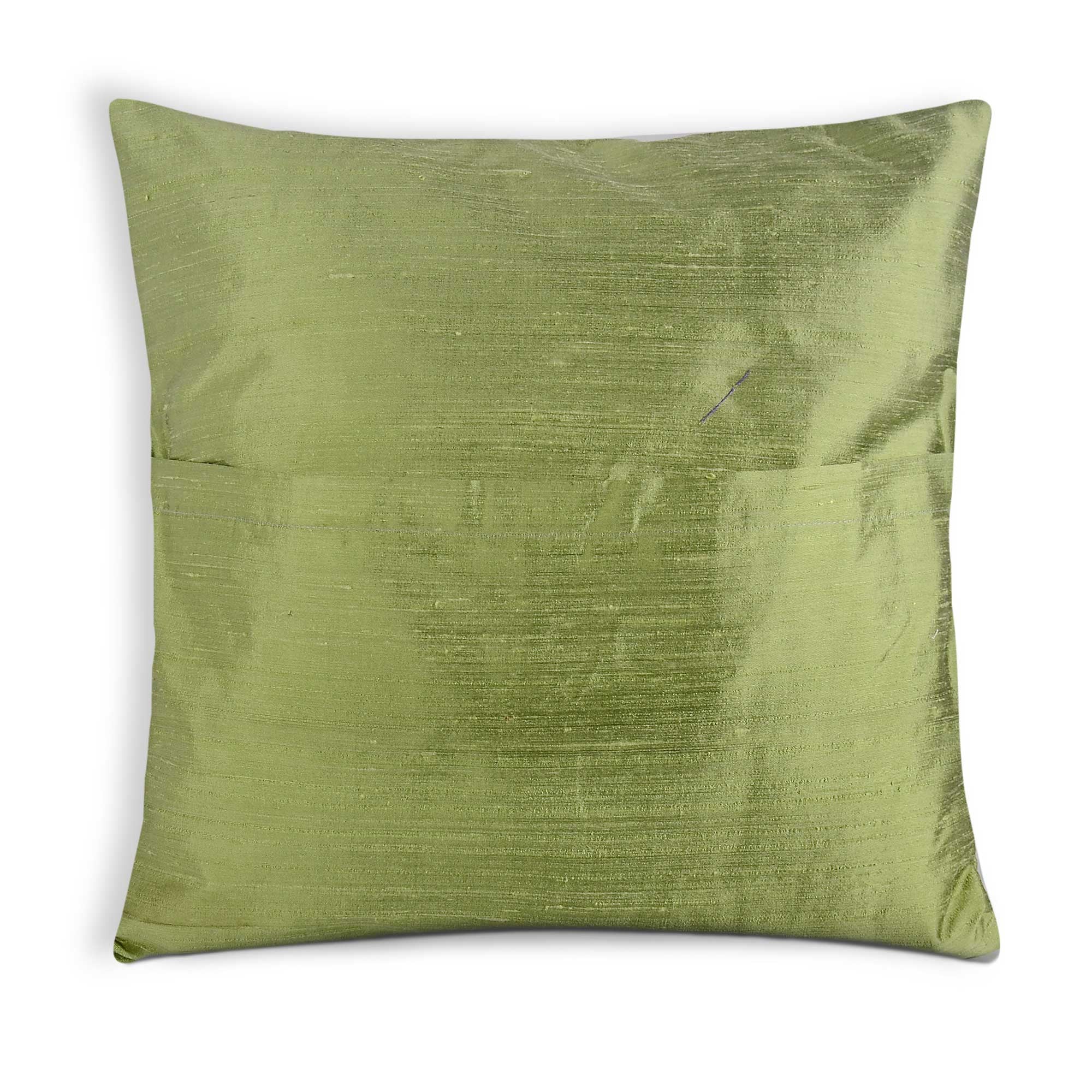 Pure Silk Pillow Cover in Pistachio