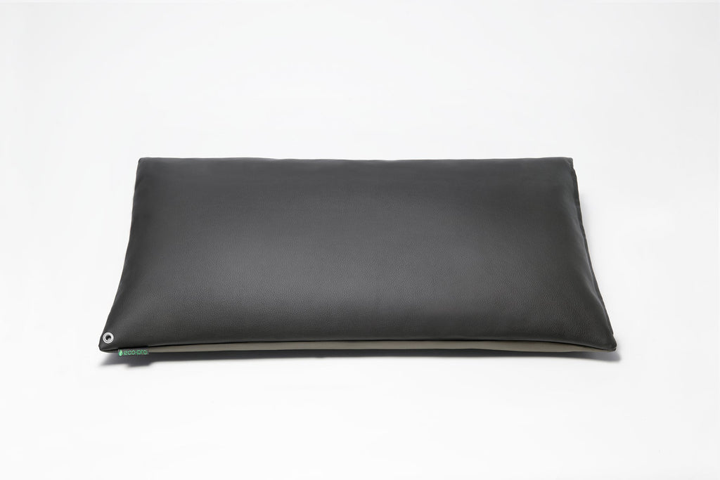 Classic Black/Stone Grey 2-Tone Pillow Cover