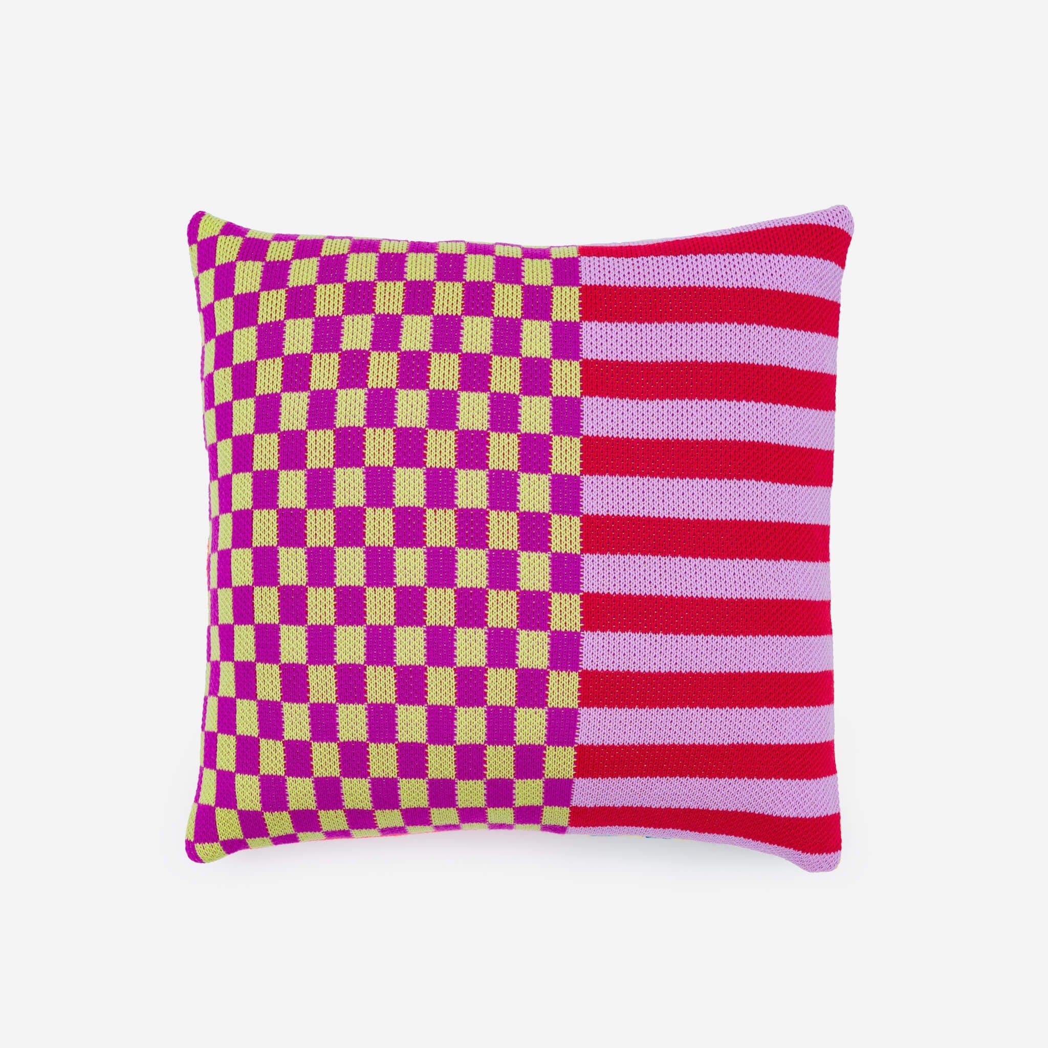 Pattern Patch Pillow Cover