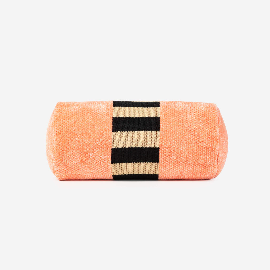 Tile Patch Chenille Bolster Pillow