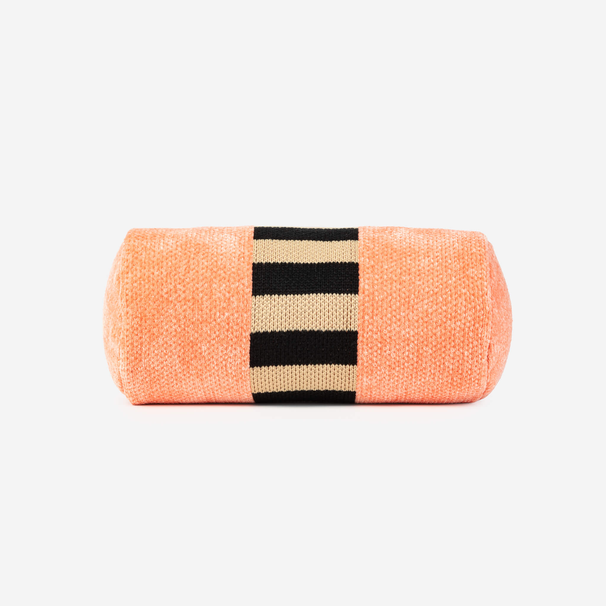 Tile Patch Chenille Bolster Pillow